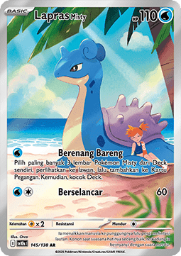 Misty's Lapras  (SV10s 145)
