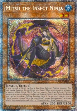 Mitsu the Insect Ninja (V.2 - Starlight Rare)