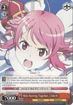 Mob Hunting Together, Lisbeth (V.2 - Parallel Foil)