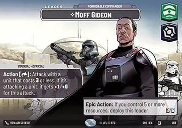 Moff Gideon, Formidable Commander (V.3)