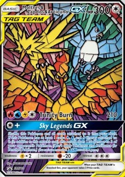 Moltres & Zapdos & Articuno GX  (SM 210)