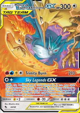 Moltres & Zapdos & Articuno GX  (HIF 44)