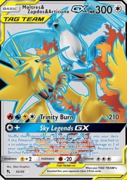 Moltres & Zapdos & Articuno GX  (HIF 66)