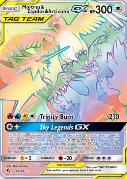 Moltres & Zapdos & Articuno GX  (HIF 69)
