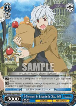 Moment in Labyrinth City, Bell (V.2 - Triple Rare)