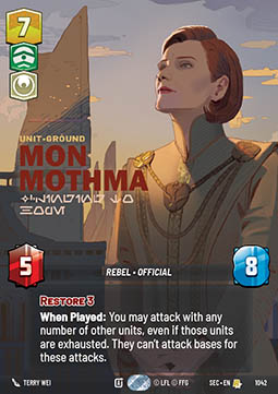 Mon Mothma, Clinging to Hope (V.2)