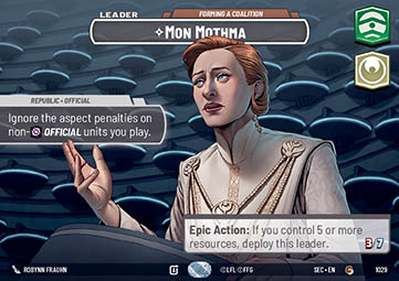 Mon Mothma, Forming a Coalition (V.2)