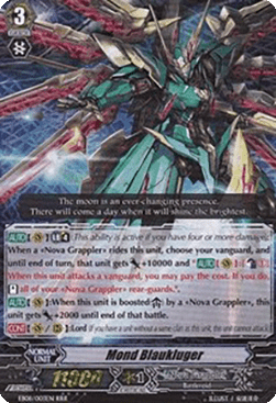 Mond Blaukluger [G Format] (V.2 - Triple Rare)