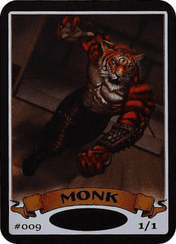 Monk Token (White 1/1 Prowess) (V.2)