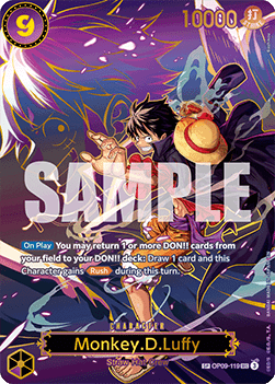 Monkey.D.Luffy (OP09-119)