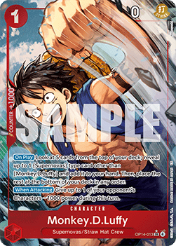 Monkey.D.Luffy (OP14-013) (V.2)