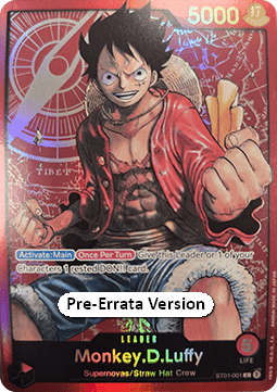 Monkey.D.Luffy (ST01-001) (V.3)