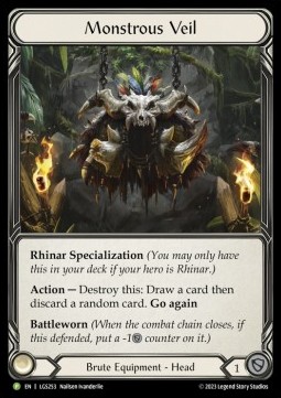 Monstrous Veil (Cold Foil)