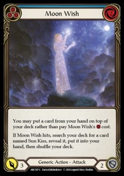 Moon Wish (Blue) (Rainbow Foil)