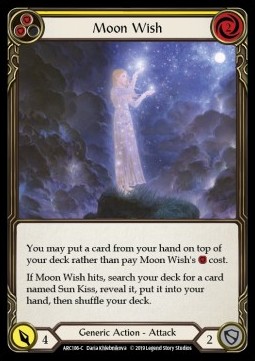 Moon Wish (Yellow) (Rainbow Foil)