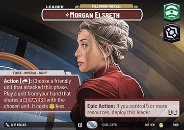 Morgan Elsbeth, Following the Call (V.2)