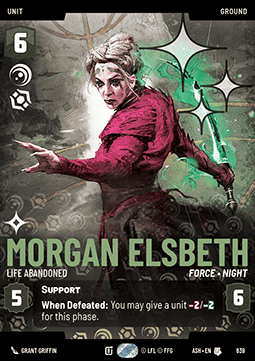 Morgan Elsbeth, Life Abandoned (V.4)