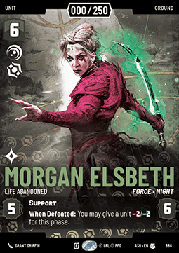 Morgan Elsbeth, Life Abandoned (V.5)