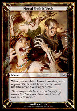Mortal Flesh Is Weak