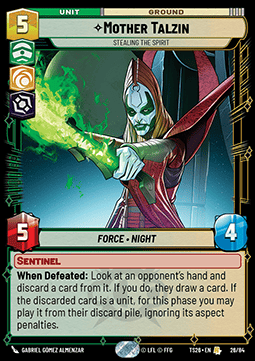 Mother Talzin, Stealing the Spirit