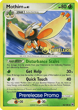 Mothim Lv.41  (MD 42)