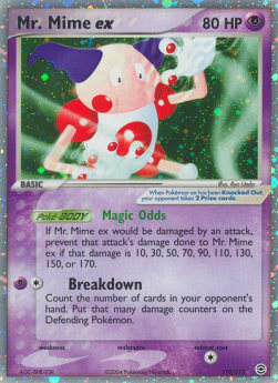 Mr. Mime ex  (FL 110)