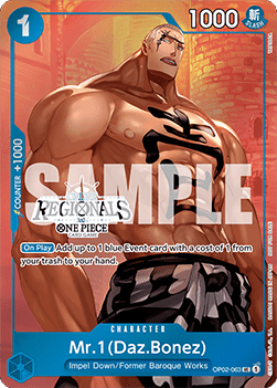 Mr.1 (Daz.Bonez) (OP02-063) (V.1)