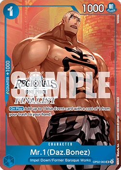 Mr.1 (Daz.Bonez) (OP02-063) (V.2)