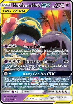 Muk & Alolan Muk GX  (UNB 61)