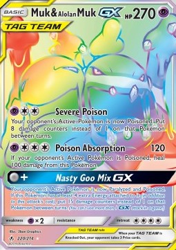 Muk & Alolan Muk GX  (UNB 220)