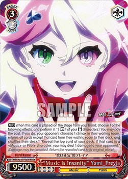 "Music is Insanity" Yami_Freyja (V.2 - Feature Rare)