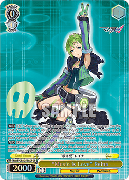 "Music is Love" Reina (V.3 - Special Rare)