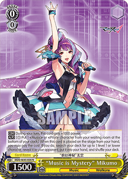 "Music is Mystery" Mikumo (V.1 - Common)