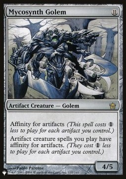 Mycosynth Golem