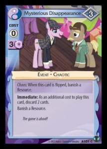 Mysterious Disappearance