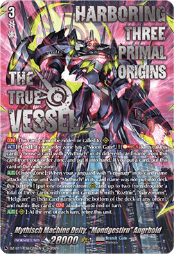 Mythisch Machine Deity, "Mondgestirn" Angrbold [D-Format] (V.3 - Secret Rare)