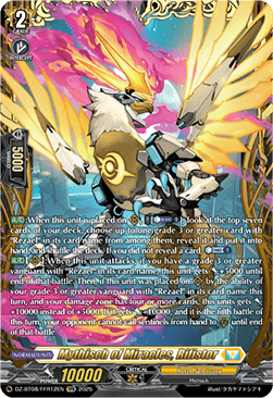 Mythisch of Miracles, Rifistor [D-Format] (V.2 - Double Frame Rare)