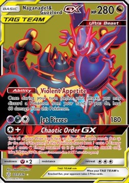Naganadel & Guzzlord GX  (CEC 223)