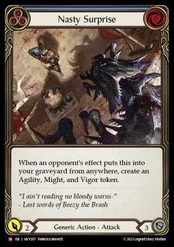 Nasty Surprise (Rainbow Foil)