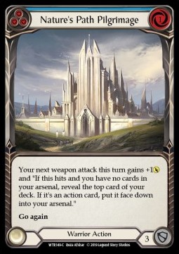 Nature's Path Pilgrimage (Blue) (Rainbow Foil)
