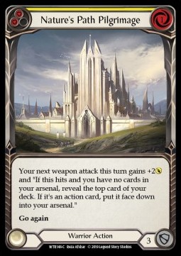 Nature's Path Pilgrimage (Yellow) (Rainbow Foil)
