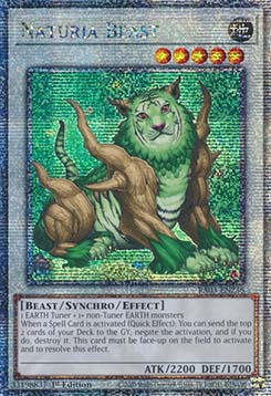Naturia Beast (V.2 - Quarter Century Secret Rare)