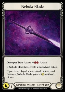 Nebula Blade (Cold Foil)