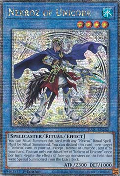 Nekroz of Unicore (V.2 - Quarter Century Secret Rare)