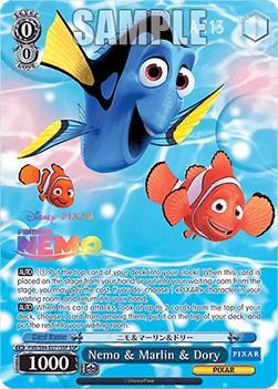 Nemo & Marlin & Dory (V.2 - Super Special Rare)