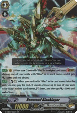 Neumond Blaukluger [G Format] (V.1 - Double Rare)