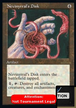 Nevinyrral's Disk (V.2)