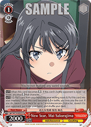 New Scar, Mai Sakurajima (V.2 - Super Rare)
