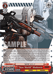 “New World” Modernia (V.2 - Triple Rare)