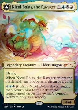 Nicol Bolas, the Ravager // Nicol Bolas, the Arisen (V.1)